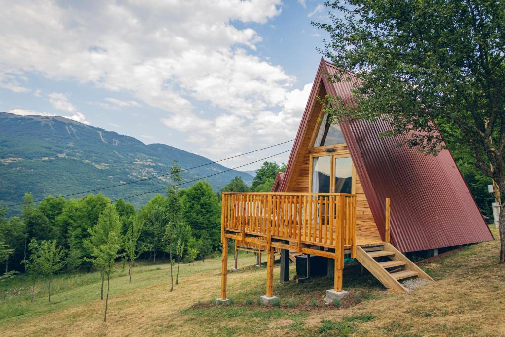 Sutjeska National Park campsite view