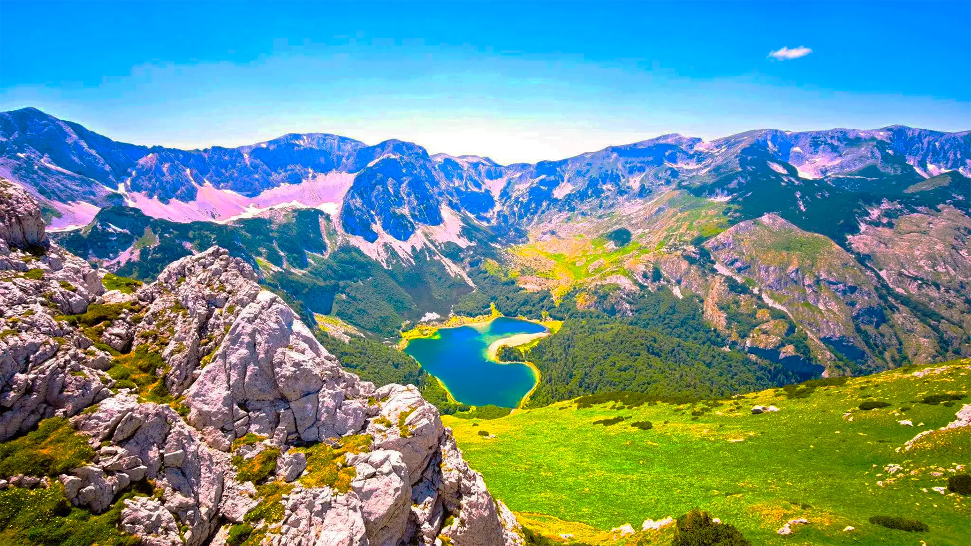 View of Trnovačko Lake